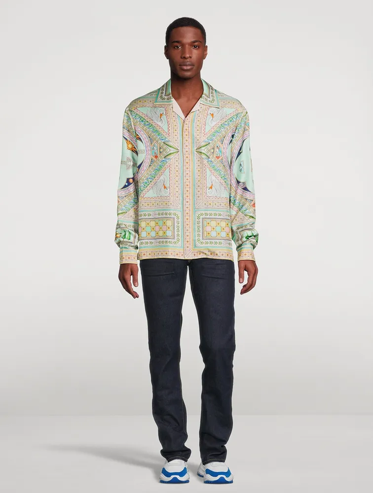 Le Labyrinthe Silk Shirt