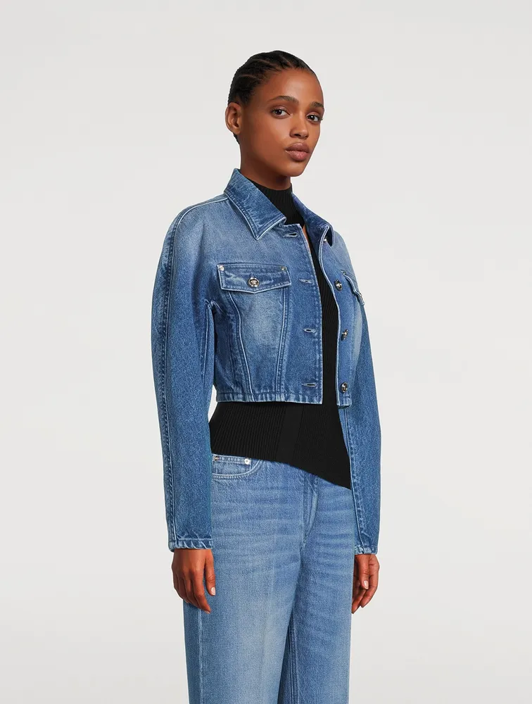 Cropped Denim Jacket