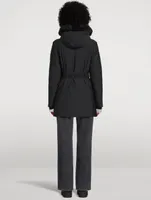 Alpharetta Shearling-Trimmed Down Jacket