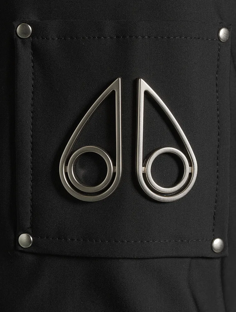 Alpharetta Shearling-Trimmed Down Jacket