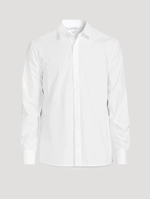 Cotton Shirt With Studs
