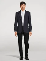 Wool Single-Breasted Jacket