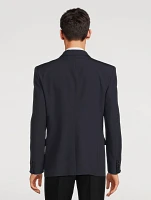 Wool Single-Breasted Jacket