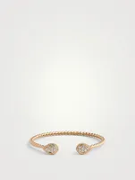 Serpent Bohème 18K Rose Gold Double Motif Bracelet With Diamonds