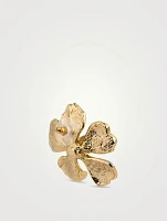 Large Flower Stud Earrings