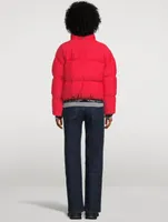 Maspeth Shearling-Trimmed Down Puffer Jacket