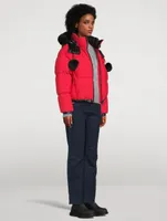 Maspeth Shearling-Trimmed Down Puffer Jacket