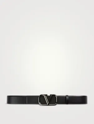 VLOGO Leather Belt