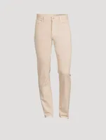 Stretch Cotton Pants