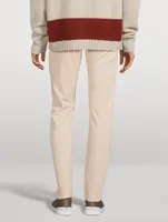Stretch Cotton Pants