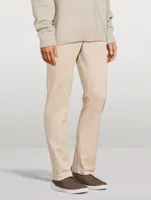 Stretch Cotton Pants