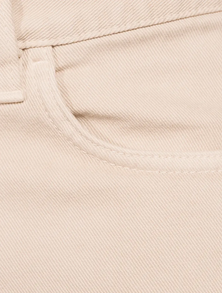 Stretch Cotton Pants