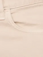 Stretch Cotton Pants