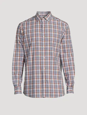 Check Twill Sport Shirt