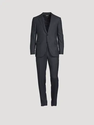 Wool And Silk Two-Piece Suit