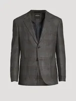 Wool Silk And Cashmere Jacket