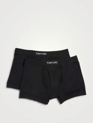 Two-Pack Modal Cotton Boxer Briefs