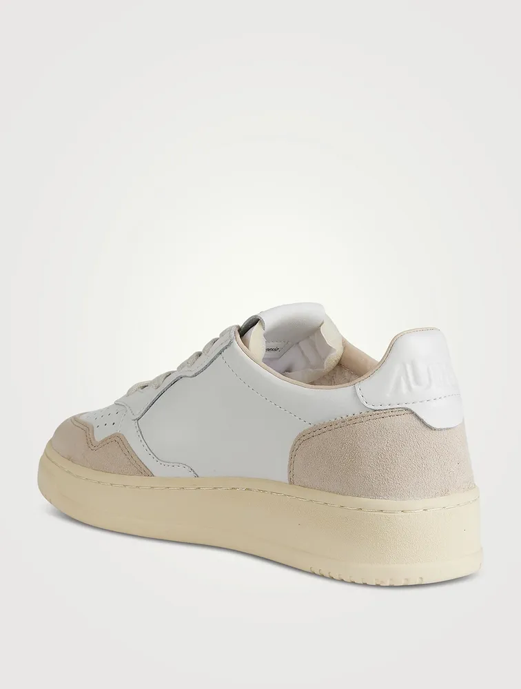 Medalist Suede And Leather Sneakers