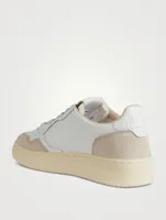 Medalist Suede And Leather Sneakers
