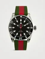 Gucci Dive Web Strap Watch, 40mm