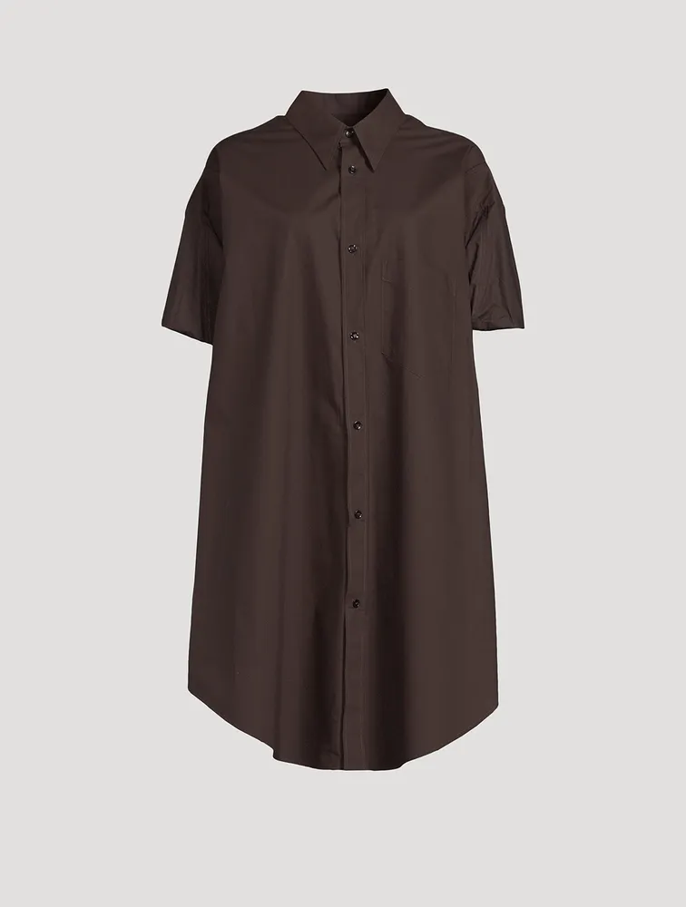 Poplin Shirt Dress