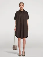 Poplin Shirt Dress