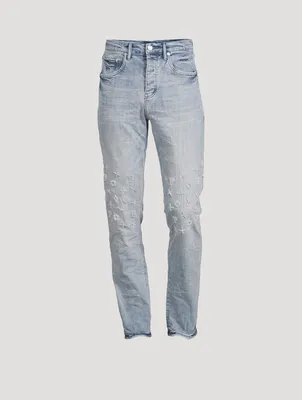 Slim Straight-Leg Jeans