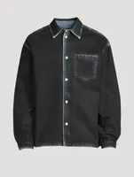 Coated Shirt Jacket