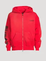 Cotton Fleece Zip Hoodie