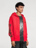 Cotton Fleece Zip Hoodie