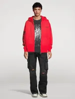Cotton Fleece Zip Hoodie