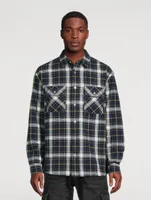 Cotton Flannel Plaid Shirt