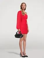 Margot One-Shoulder Cut-Out Mini Dress