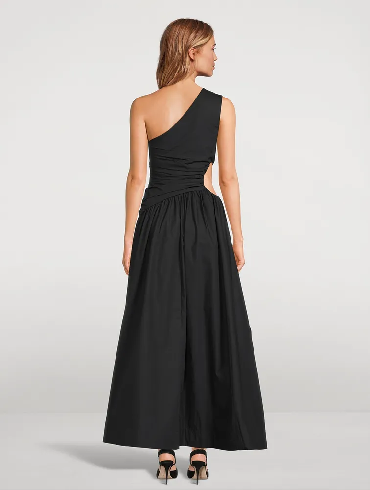 Josephine One-Shoulder Cut-Out Maxi Dress