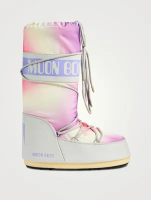 Icon Tall Boots Tie-Dye Print