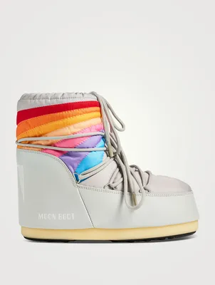 Icon Low Rainbow Nylon Ankle Boots