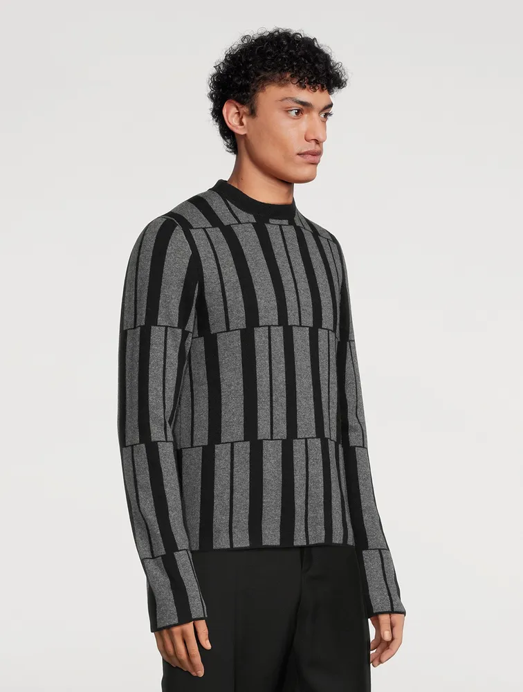 Cashmere Jacquard Sweater