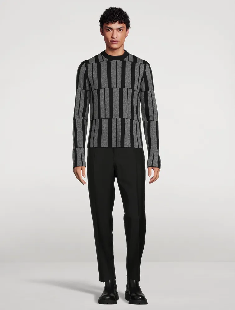 Cashmere Jacquard Sweater