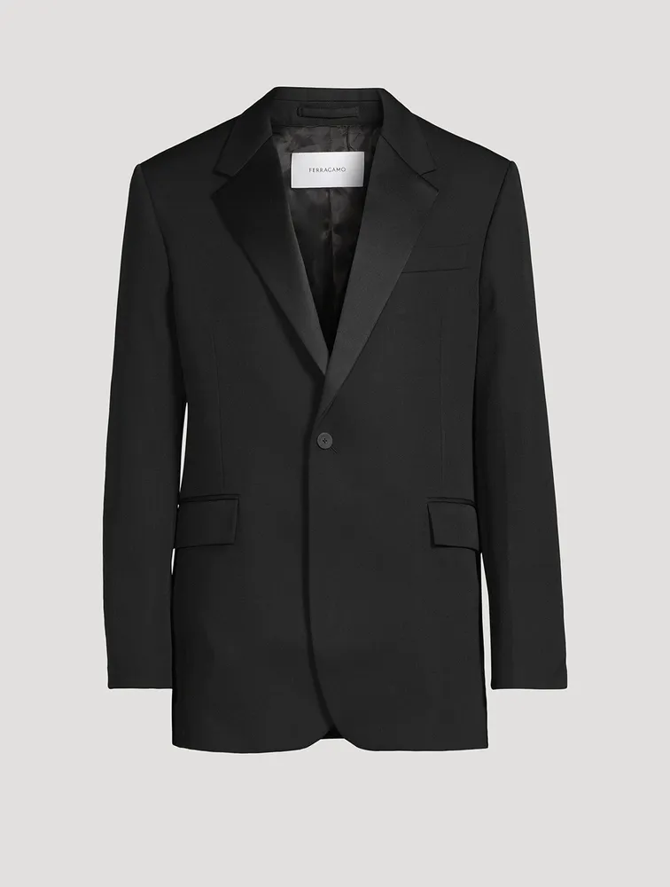 Wool Tuxedo Jacket