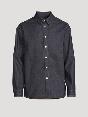 Midweight Cotton Denim Shirt