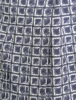 Pleated Midi Skirt Check Print