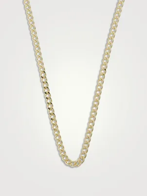 Skinny Curb Chain Necklace