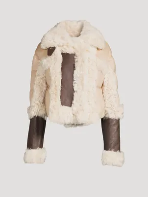 Montana Cashmere Shearling Down Jacket