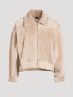 Gaia Reversible Shearling Jacket
