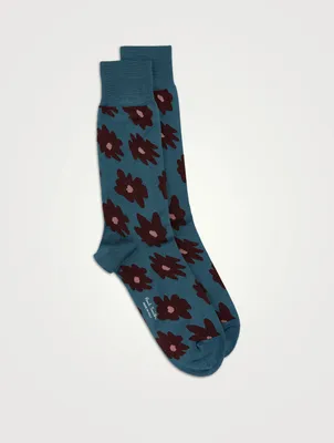 Big Flower Socks