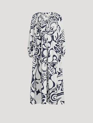 Salma Printed Maxi Dress