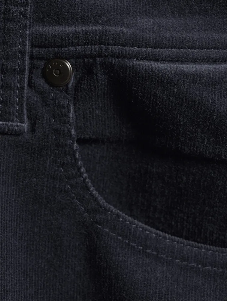 Lennox Corduroy Slim-Fit Pants