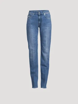 Slim-Fit Tailored Jeans