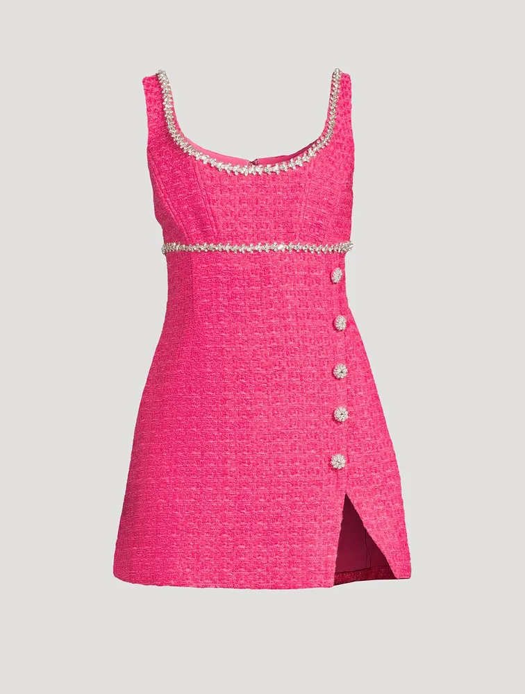 Bouclé Mini Dress