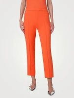 Franca Slim-Fit Cropped Pants